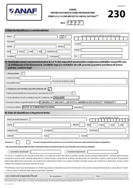 formularul 230